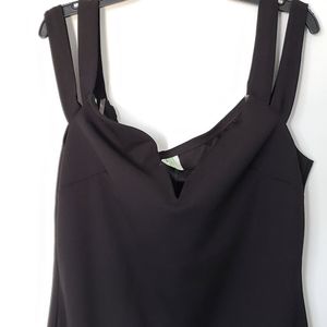 Reckless Hearts Black Straight Gown